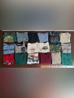 3T Boys Long Sleeve Shirt Bundle